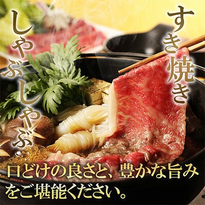 九州産黒毛和牛【博多和牛】赤身薄切り　計約2.7kg(約450g×6箱)(遠賀町)
