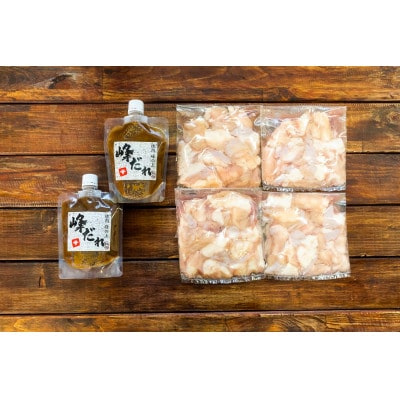 大人気焼肉屋さんのご家庭で簡単!ホルモン焼きセット800g+タレ
