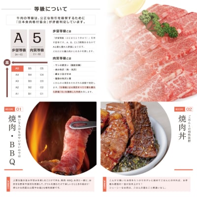 【鹿児島県産】A5等級 黒毛和牛 霜降り焼肉用 400g 焼肉 BBQ カミチク 南さつま市