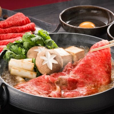 【鹿児島県産】黒毛和牛 赤身ももスライス 600g