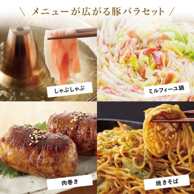 【鹿児島県産】豚バラスライス 250g×6P 計1.5kgセット