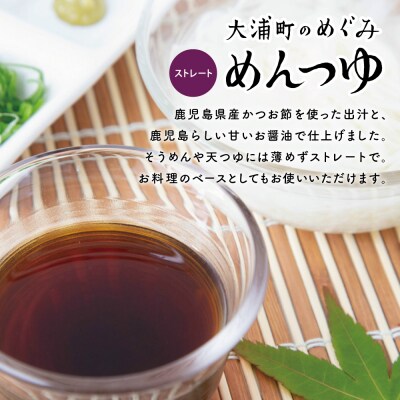 【ストレートタイプ 】手作りめんつゆ 6本 500ml×6本