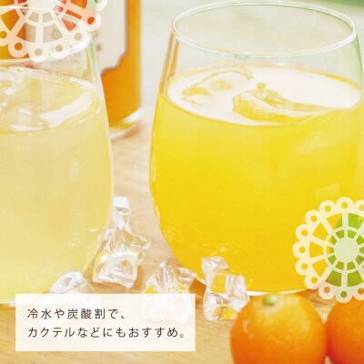 柑橘シロップ 3本セット<金柑・甘夏・河内バンカン>