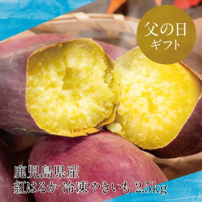 【父の日ギフト】【鹿児島県産】紅はるか 冷凍やきいも 2.5kg(500g×5) | ふるさと納税のお礼品