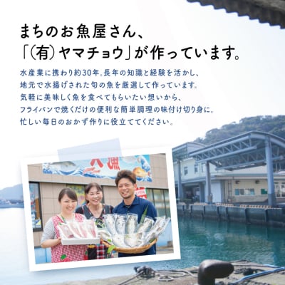 【漁師の手作り】小分けで便利!味付け切身の詰め合わせ 10P(5種×2P)