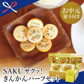 【お中元ギフト】SAKU サクッ!きんかんハーフセット