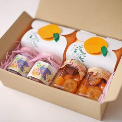 【母の日ギフト】金柑フリーズドライ&マーマレード&コンポート詰め合わせ