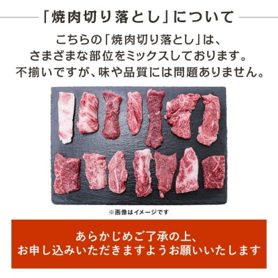 【鹿児島県産】A5等級黒毛和牛 焼肉 切り落とし計1kg (250g×4P)