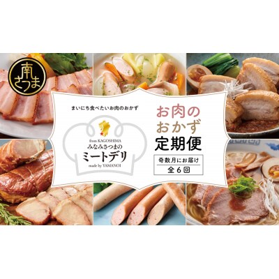 【定期便 全6回:奇数月発送】お肉のおかず定期便 [みなみさつまのミートデリ]