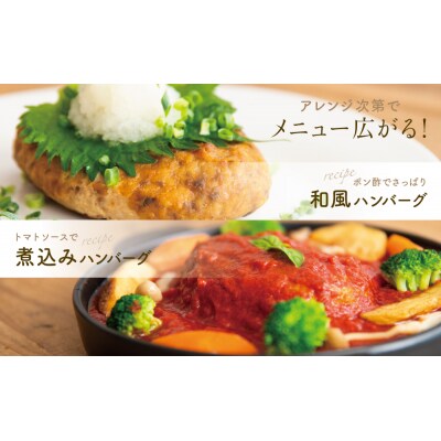スチーム仕立てのごちそうハンバーグ 150g×11個 [みなみさつまのミートデリ]