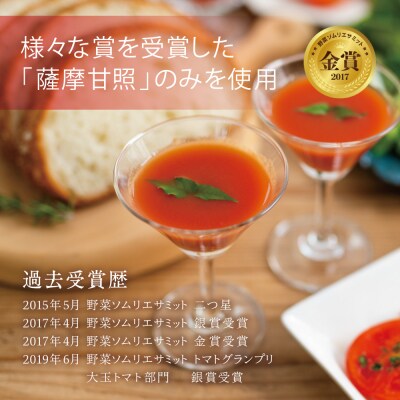 【母の日ギフト】鹿児島県産 フルーツトマト 薩摩甘照ジュース 計1L(500ml×2本)