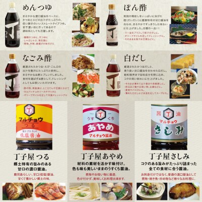 【お中元ギフト】創業享保20年の老舗醤油屋 丁子屋のかごしま調味料 詰め合わせ(7種)