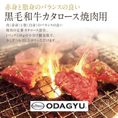 【お歳暮ギフト】 鹿児島県産黒毛和牛「小田牛」 リブロース すきしゃぶ用&カタロース 焼肉用