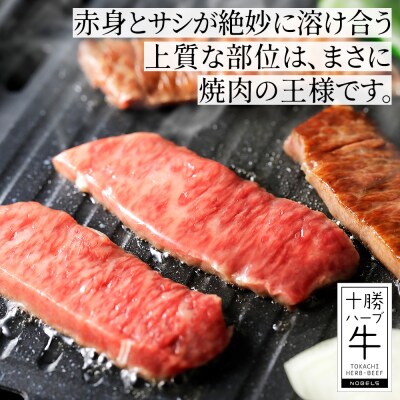 十勝ハーブ牛 特上カルビ 焼肉 500g サンカクバラ 三角バラ 北海道産 牛肉 赤身