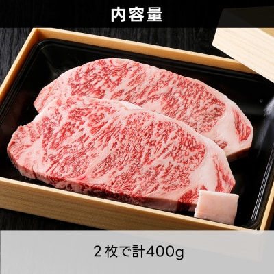 十勝ナイタイ和牛 サーロインステーキ 計400g 北海道産 5・4等級黒毛和牛 オレイン酸含有率55