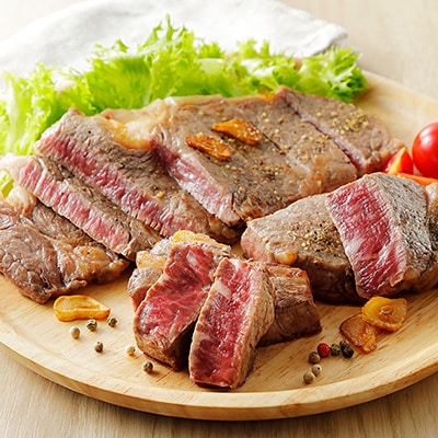 十勝ハーブ牛 サーロインとヒレのステーキセット 計700g 北海道産 牛肉 赤身