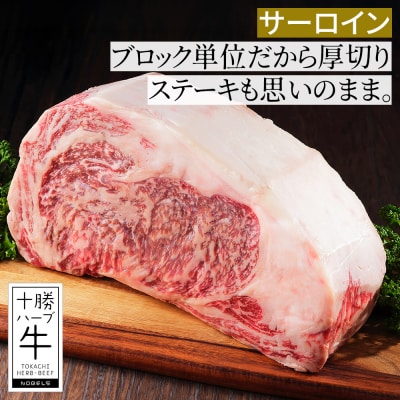 十勝ハーブ牛 サーロイン ヒレ ブロック セット 計3kg 北海道産 牛肉 赤身