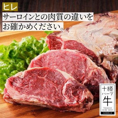 十勝ハーブ牛 サーロイン ヒレ ブロック セット 計3kg 北海道産 牛肉 赤身