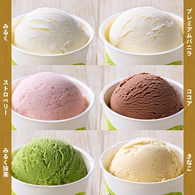 十勝もーもースイーツ ファミリー アイス 6種セット 計24個 北海道 アイスクリーム スイーツ