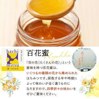 十勝養蜂園 国産 蜂蜜 百花蜜 500g×2個 はちみつ ハチミツ 純粋 無添加 保存食