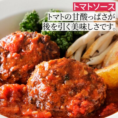 十勝ハーブ牛と北海道産ポークの贅沢煮込みハンバーグ 200g×8個 小分け 個包装