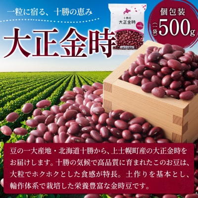 2025年産 十勝産 大正金時 計10kg(500g×20袋) 北海道 JA上士幌町