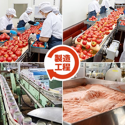 【先行予約/7月下旬から発送】完熟生食用「ニシパの恋人」トマトジュース有塩　30缶