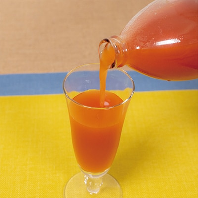 完熟生食用トマトの旨味たっぷり!贅沢濃厚「ニシパの恋人」トマトジュース有塩　1L×6本