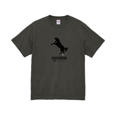 【オジュウチョウサン】Tシャツ【サイズXL】ヘイジーブラック