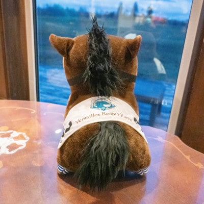 【競馬グッズ】【タニノギムレット】特大ぬいぐるみ　破壊神バージョン