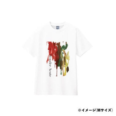 【競馬グッズ】【ワンダーアキュート画伯】作　絵画Tシャツ【XL】