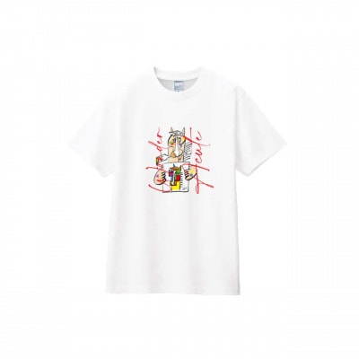 【競馬グッズ】【ワンダーアキュート画伯】デザイナーTシャツ【XXL】