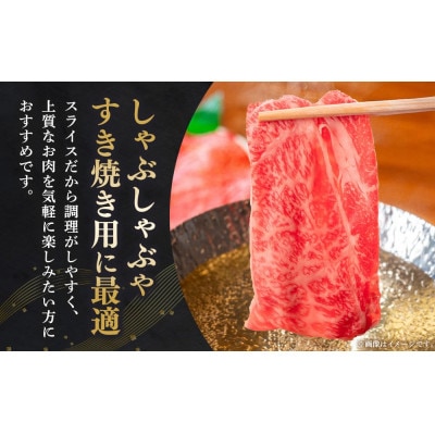 【数量限定】佐賀牛特選ローススライス　500g