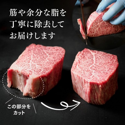 【毎月定期便】佐賀牛 シャトーブリアン 200g×5枚(計15枚)全3回