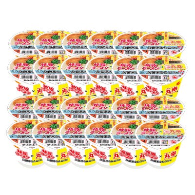 「焼豚ラーメン×丸幸ラーメン」 2ケース(計24個)