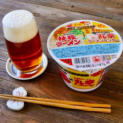 【3ヵ月毎定期便】「焼豚ラーメン×丸幸ラーメン」1ケース(計12個)全4回