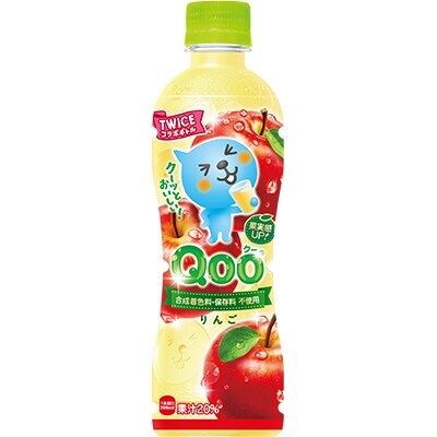 ミニッツメイドQooりんご 425mlPET 2ケース(計48本)