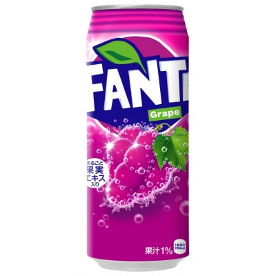 ファンタグレープ　500ml缶　1箱(24本)