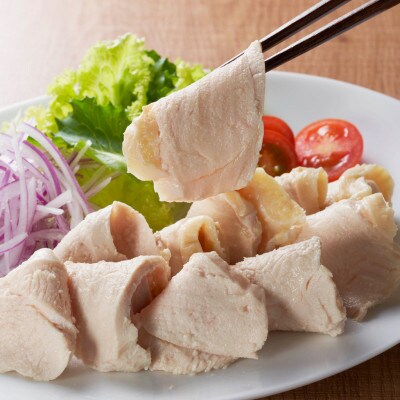 みつせ鶏熟成むね正肉600g(3枚入)×2袋(基山町)