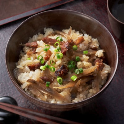 みつせ鶏炭火焼鶏ごぼうめしの素 5袋(基山町)