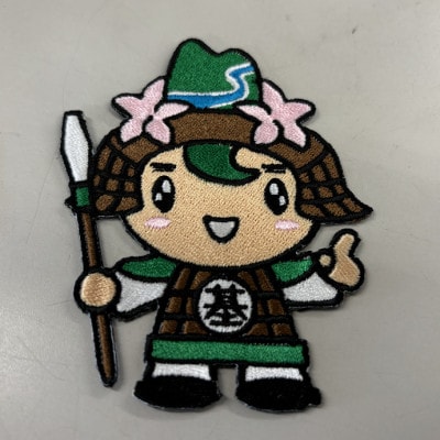 きやまかるたとゆるキャラワッペンセット