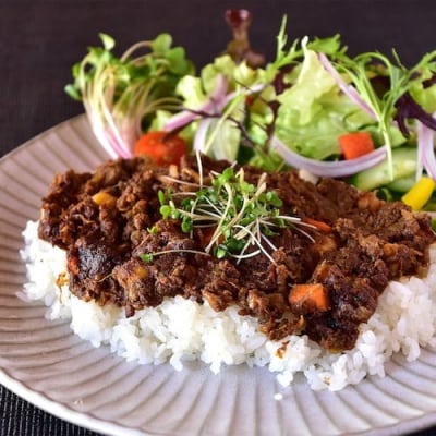 【あまからや オリジナル】伊豆のご馳走カレーセット(チキンカレーと伊豆シカキーマカレー)