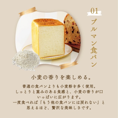 【ベーカリー&酒ィーツおはな(ohana)】食パン3種セット