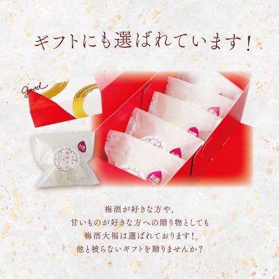 【ベーカリー&酒ィーツおはな(ohana)】梅酒大福5個セット