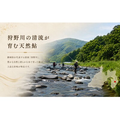 天然狩野川鮎の甘露煮　3本セット