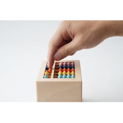 賽銭箱型そろばん貯金箱(スタンダード)