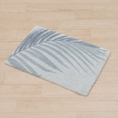 M+home ラナキラ バスマット 50×70cm ブルー