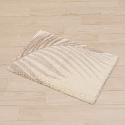 M+home ラナキラ バスマット 50×70cm ベージュ