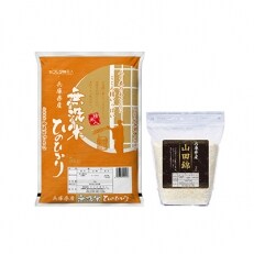 無洗米兵庫県産ヒノヒカリ5kg+兵庫県産山田錦2kg
