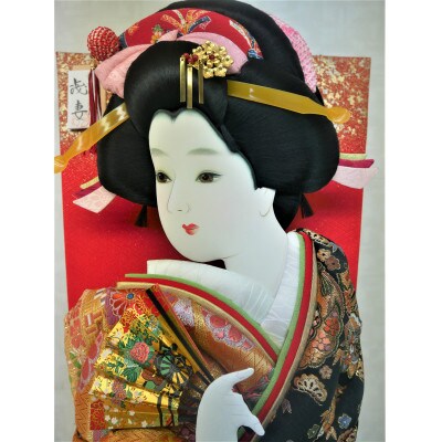 羽子板23号「静香」立台飾り